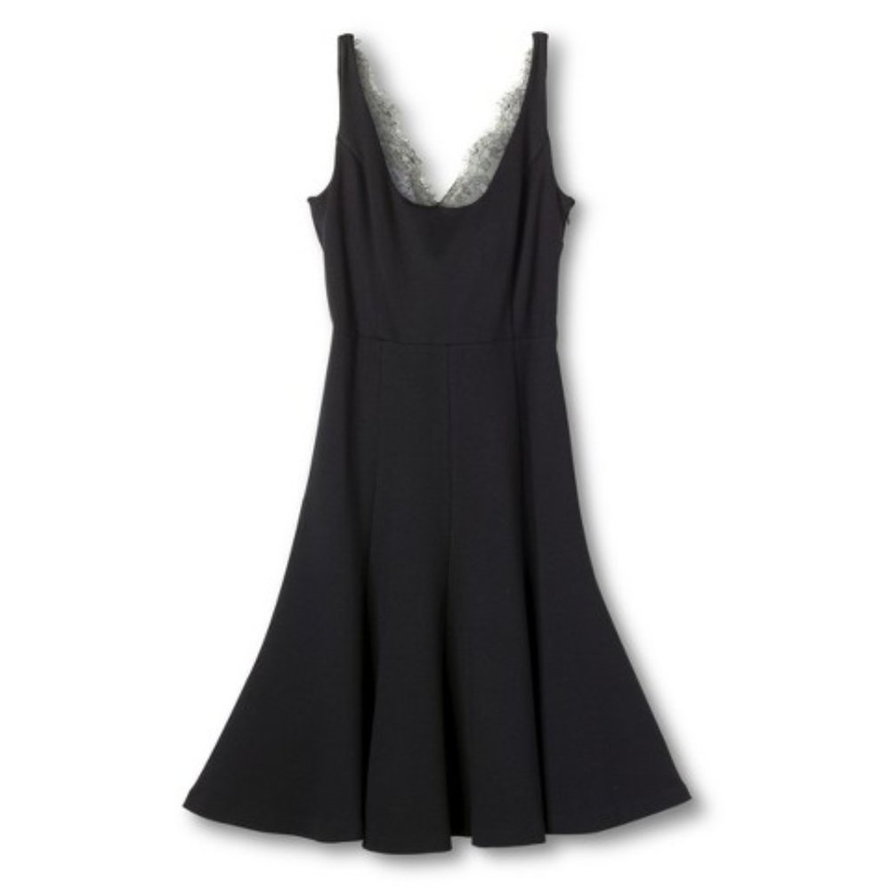 ALTUZARRA for Target Black Fit & Flare Dress 8